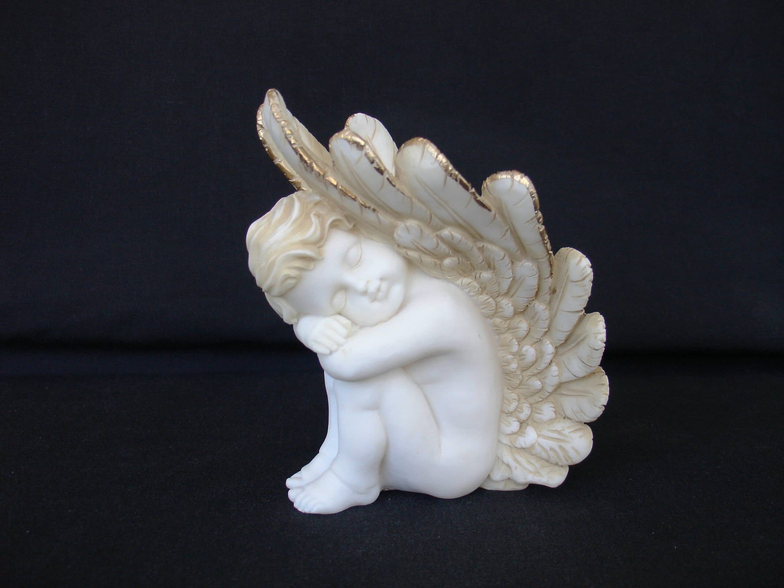 Angel bookend left side