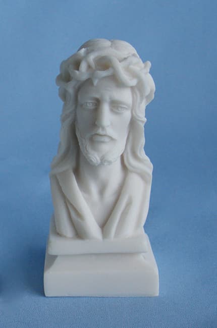 Jesus bust statue