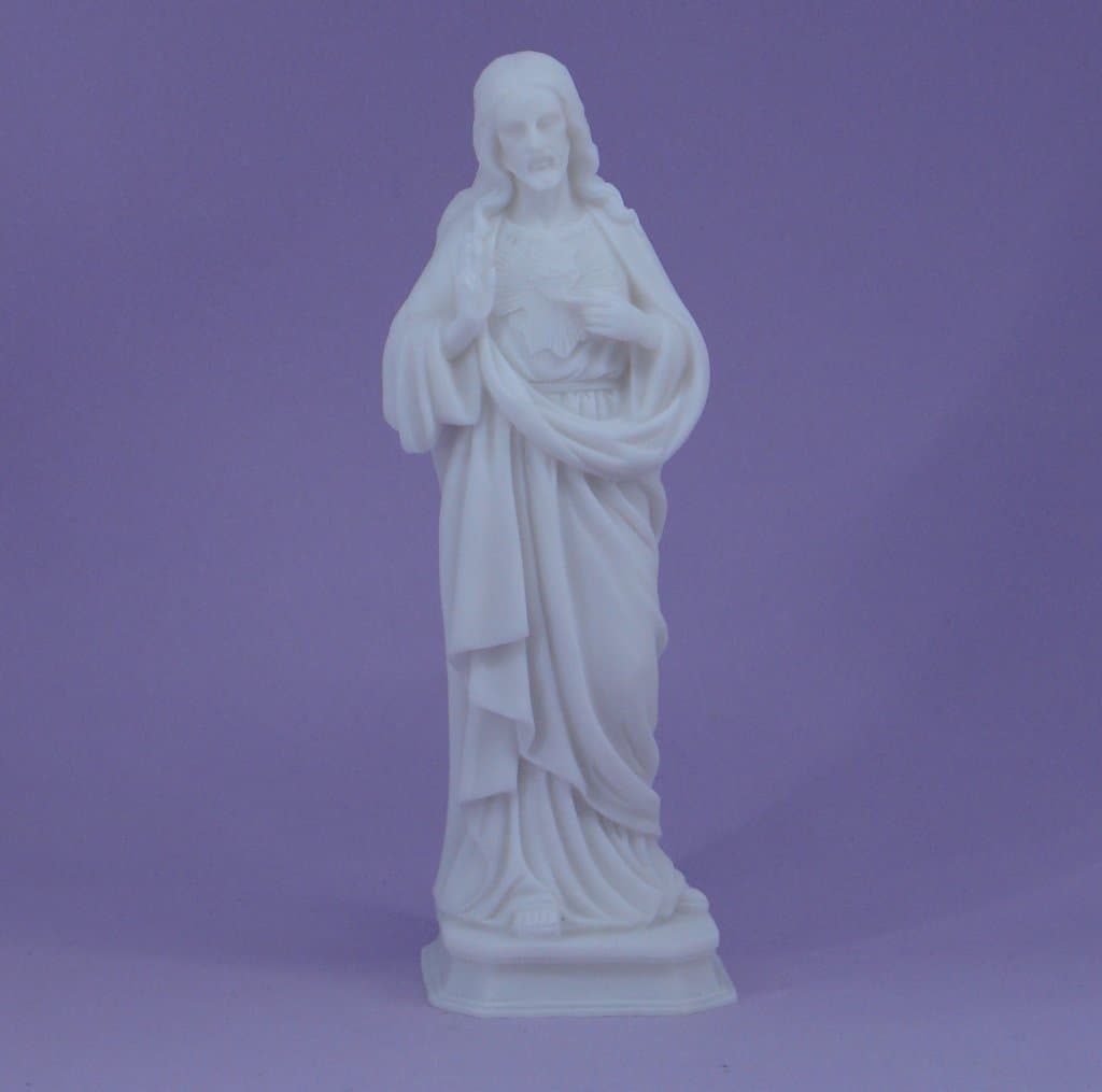 Jesus Christ blessing statue