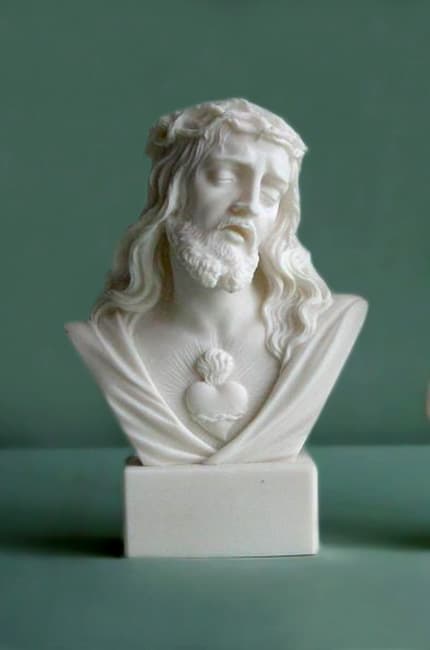 Jesus Christ bust statue