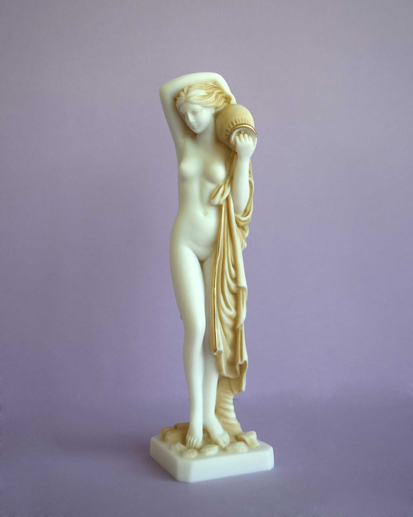 Maiden carries clay pot