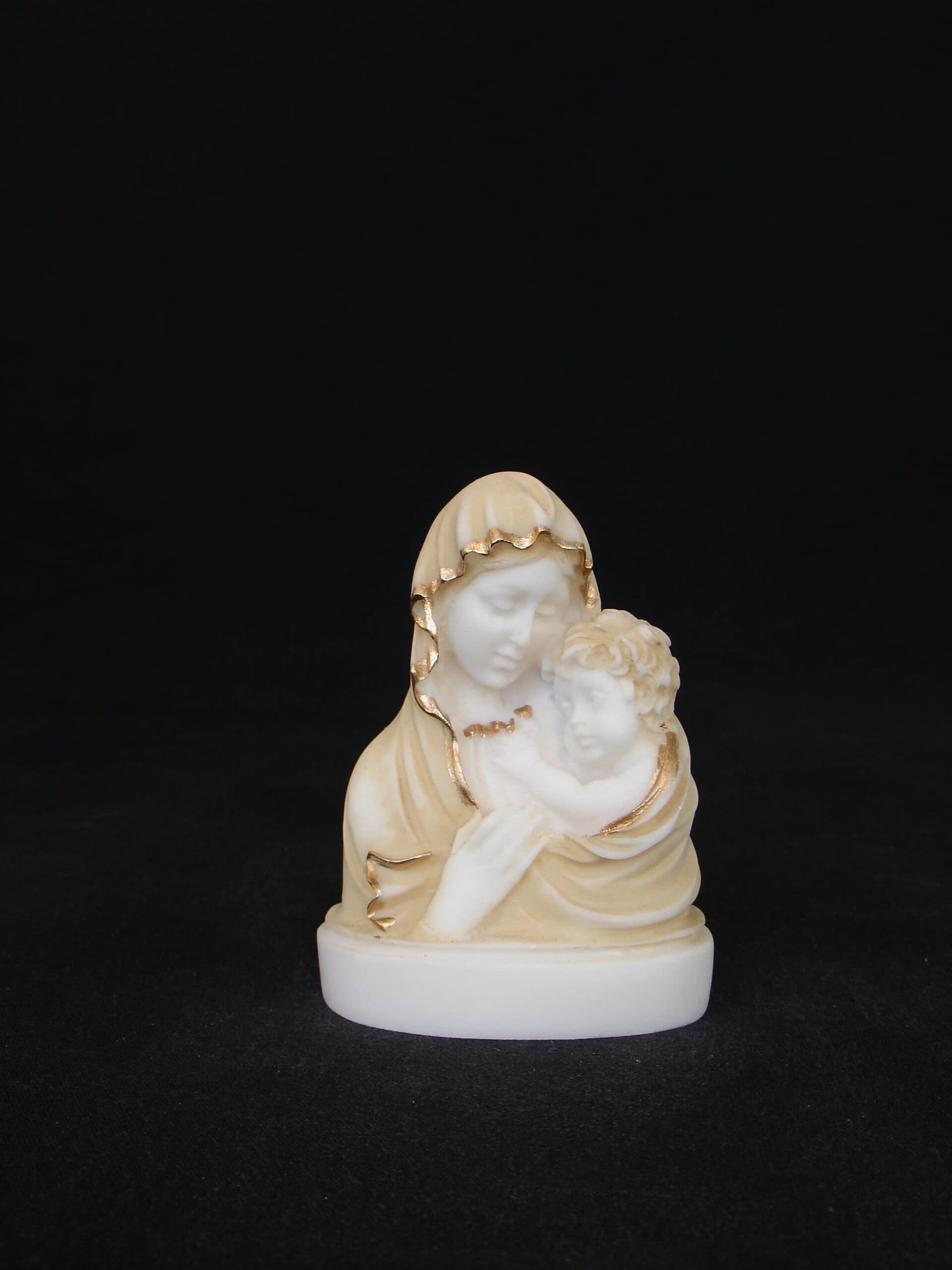Mary and baby Jesus statue