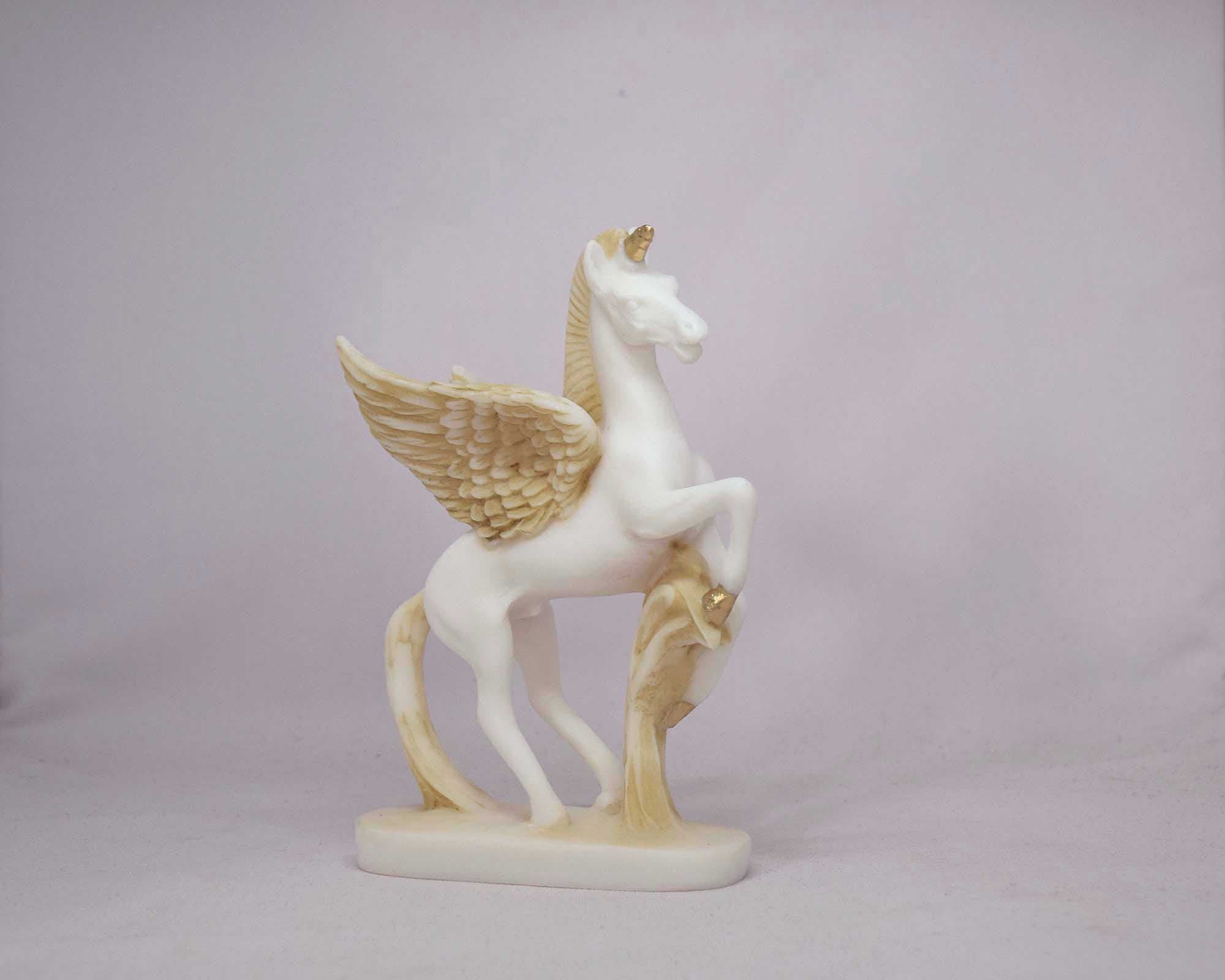 Pegasus standing statue