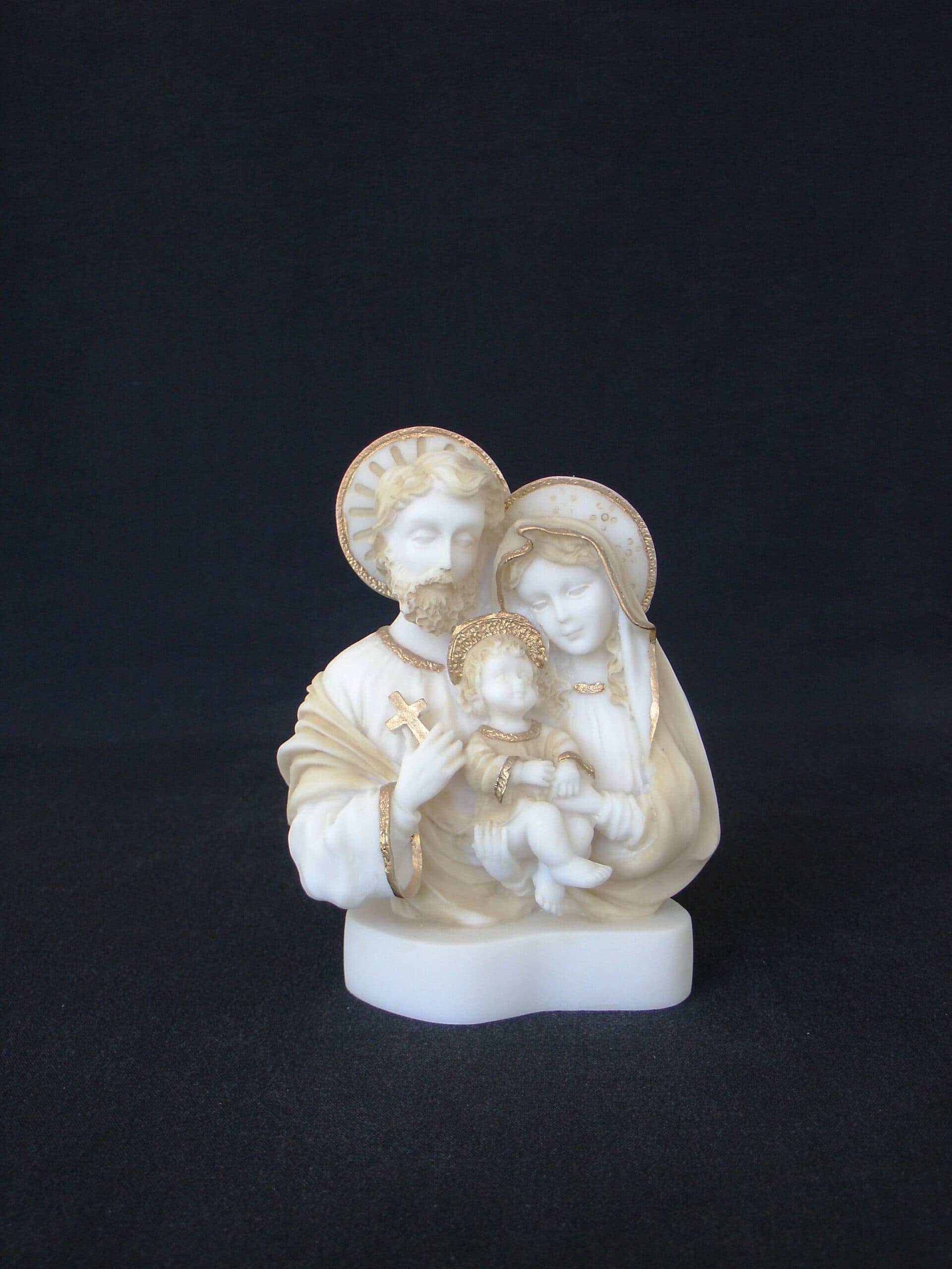 The Holy Family bust statue