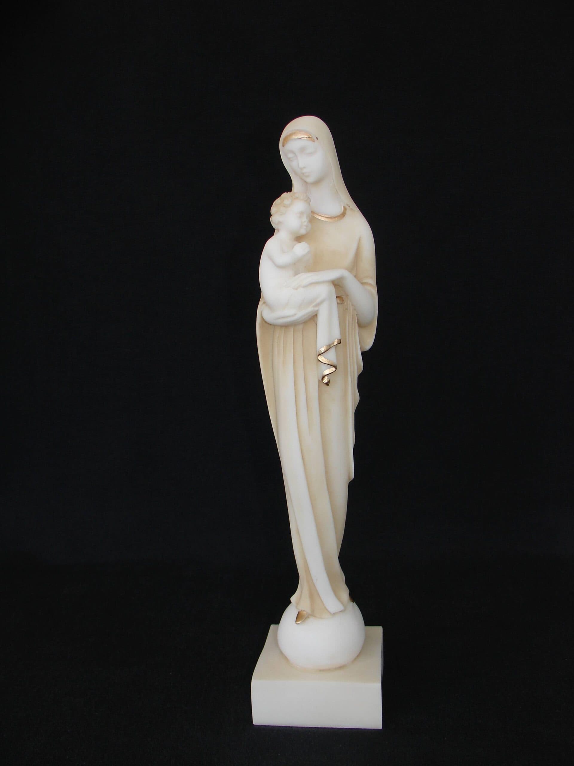 Virgin Mary holding baby Jesus Christ