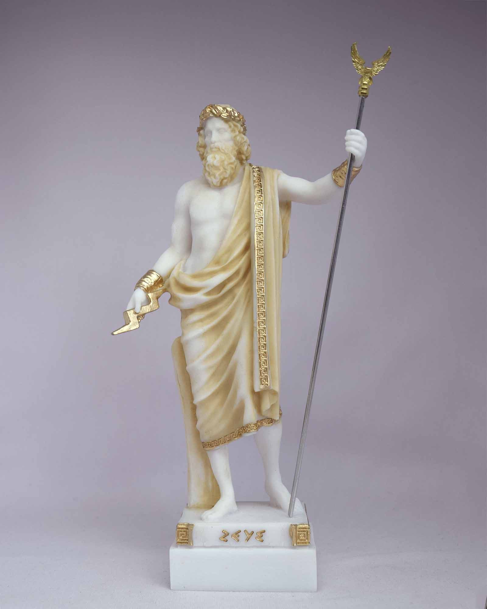Zeus statue Olympic God
