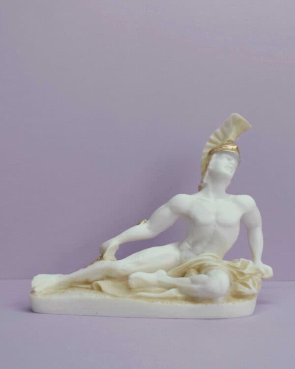 Achilles Wounded, Reclining