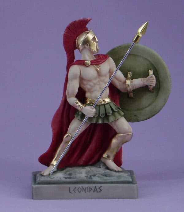 Leonidas in Defence with Spear